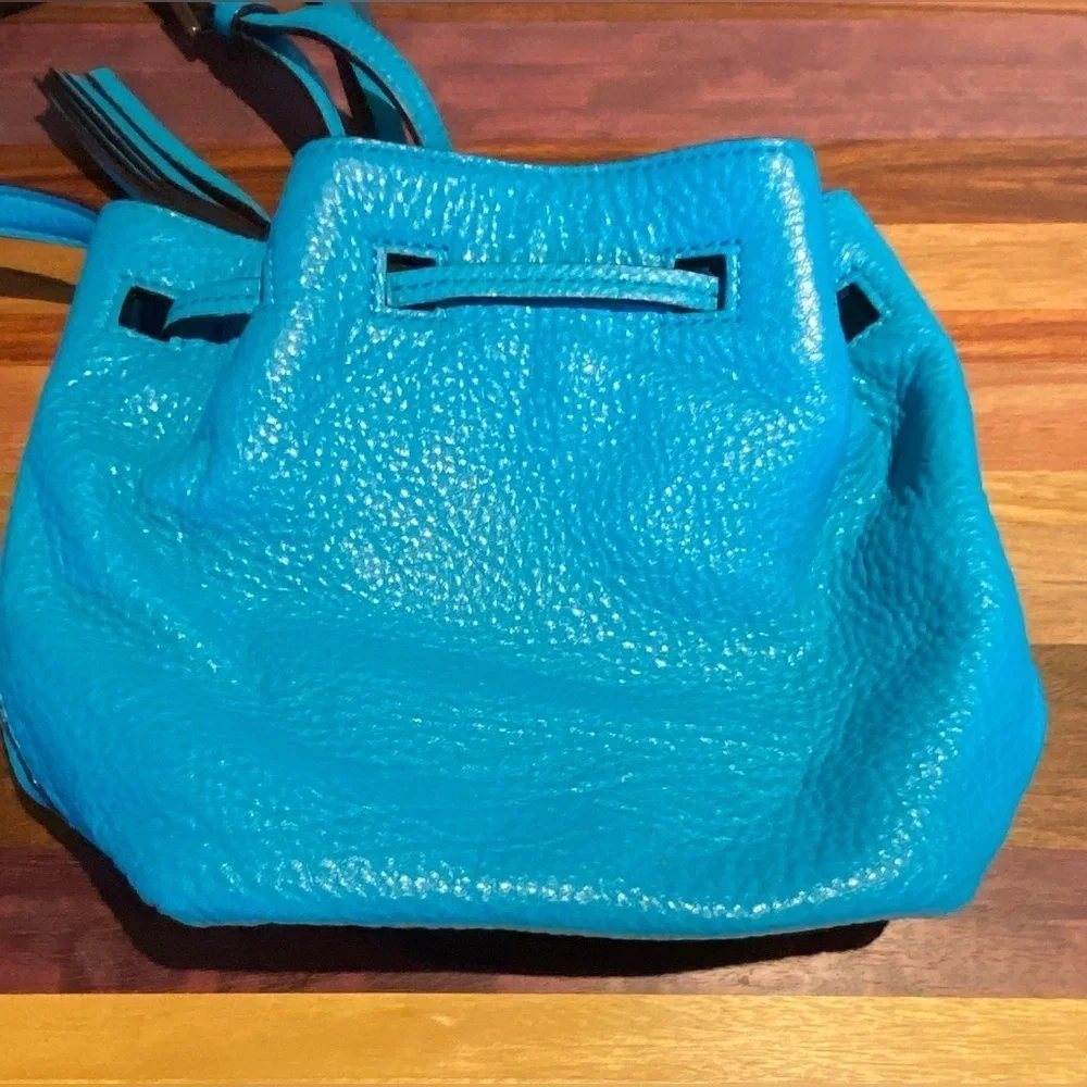 Kate Spade New York Tiny Cooper Bucket Bag, Turquoise